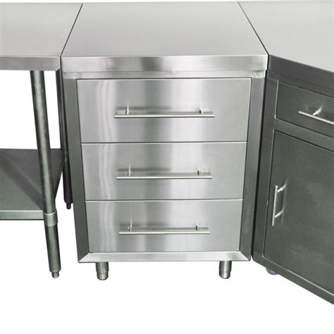 freestanding stainless steel cabinet|stainless steel kitchen storage drawers.